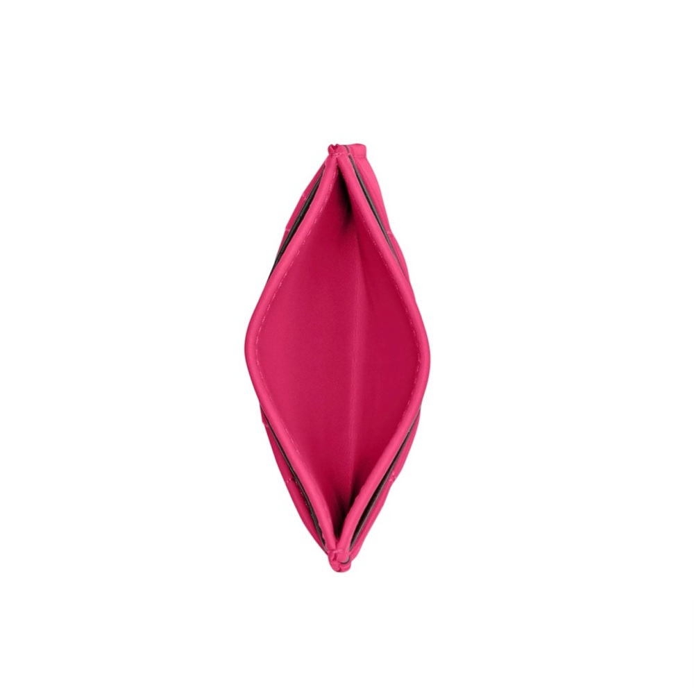 Coach Essential Card Case With Pillow Quilting Pink - Picture 3 of 5